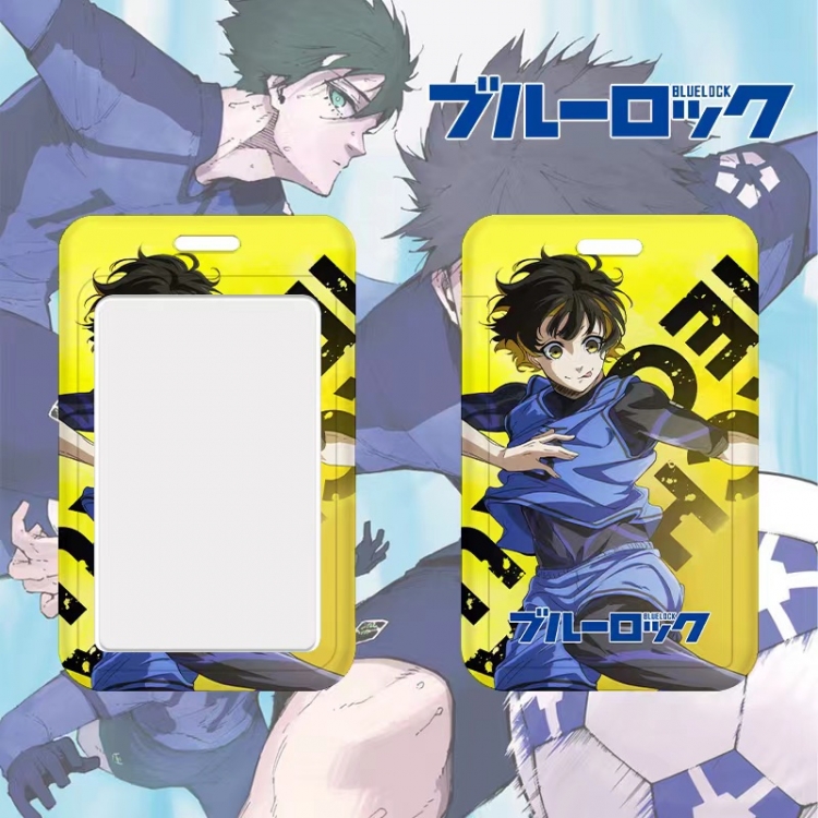 BLUE LOCK Cartoon peripheral ID card sleeve Ferrule 11cm long   7cm wide price for 5 pcs