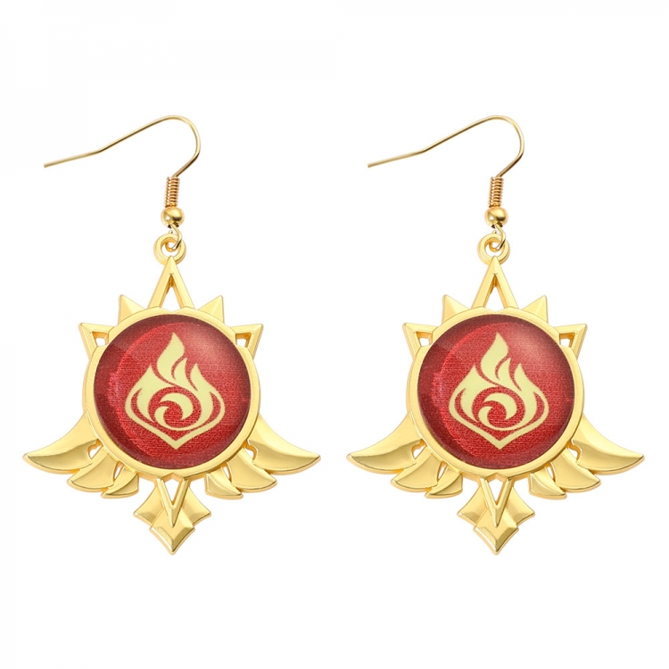 Genshin Impact Earhook metal earrings and earrings price for 5 pcs OPP bag