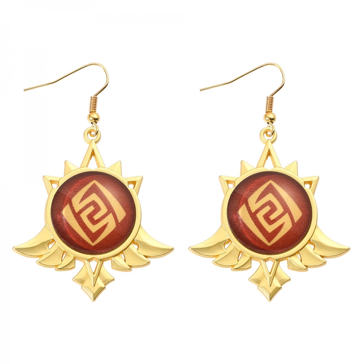 Genshin Impact Earhook metal earrings and earrings price for 5 pcs OPP bag