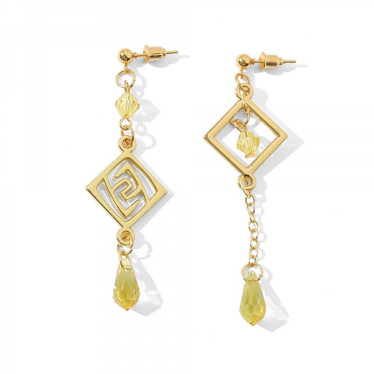 Genshin Impact Earpin metal earrings price for 5 pcs OPP bag