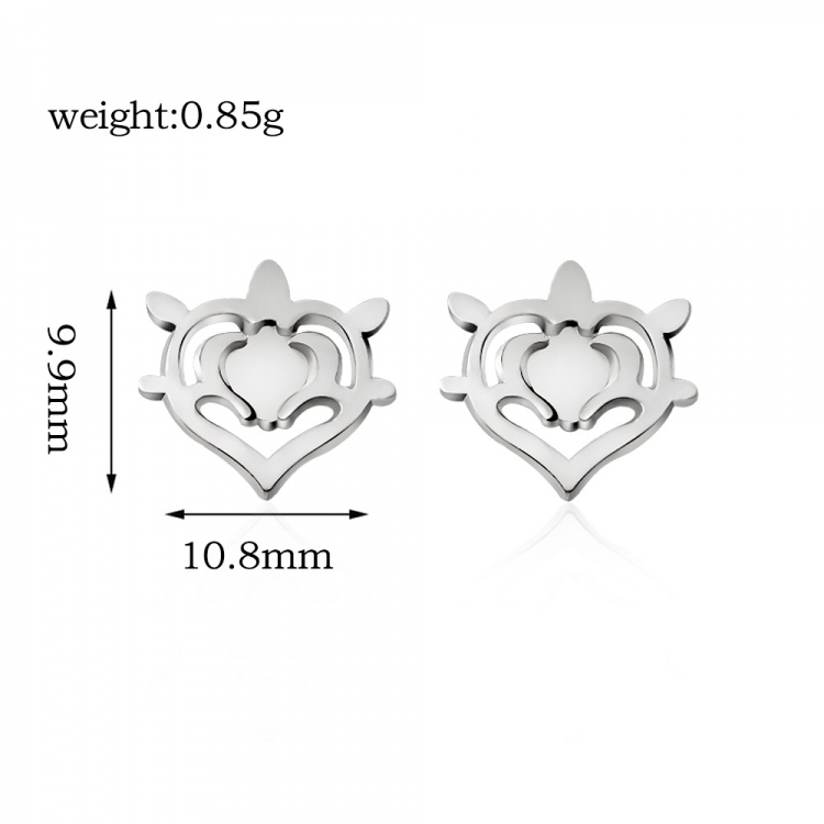 Genshin Impact Seven element earrings Metal earrings anime COS earrings  price for 5 pairs OPP packaging E00158-06