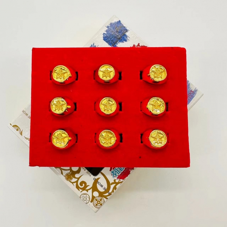 Kuroshitsuji anime peripheral ring box a set of 9