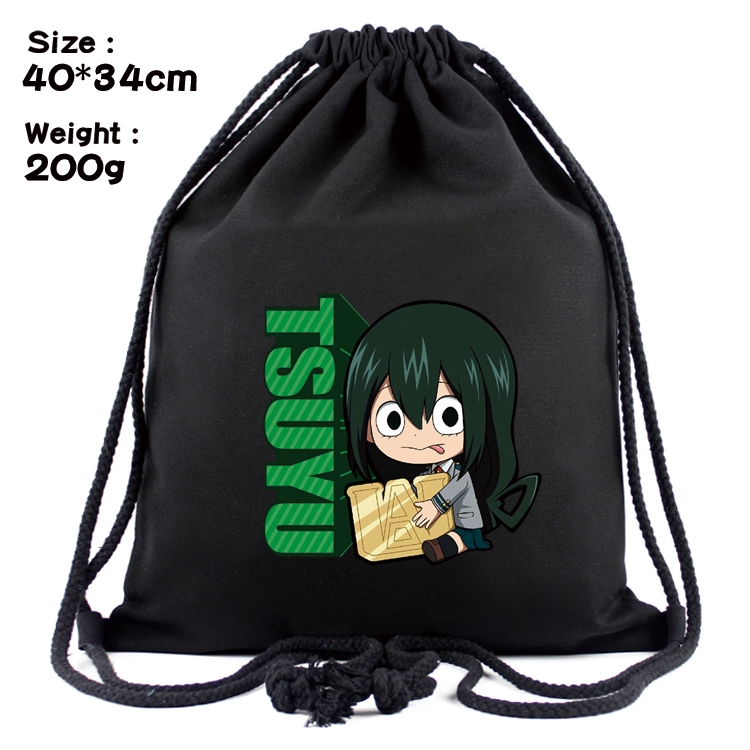 My Hero Academia Anime Coloring Book Drawstring Backpack 40X34cm 200g