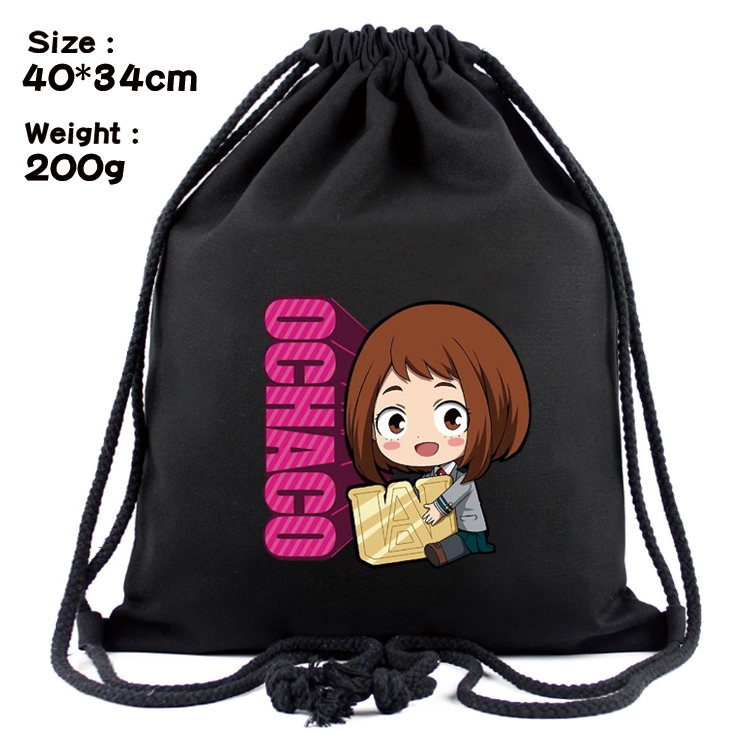 My Hero Academia Anime Coloring Book Drawstring Backpack 40X34cm 200g