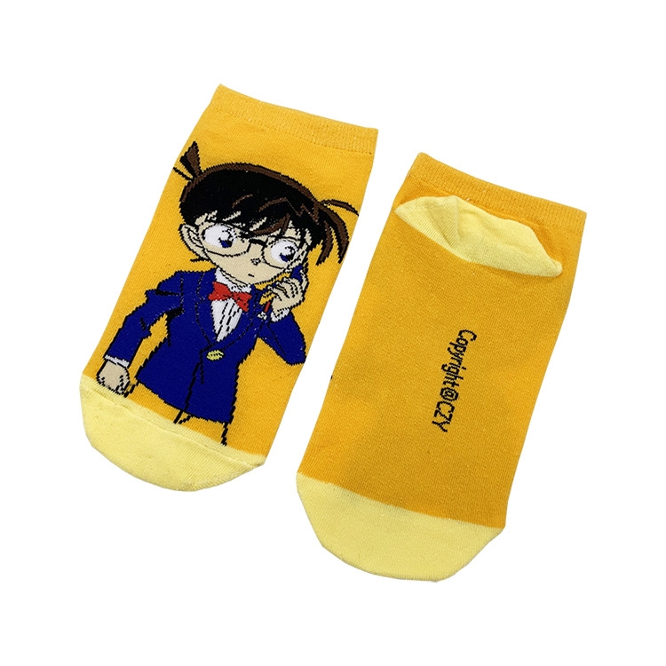 Detective conan Women's socks Sports trend socks price for 10 pcs 