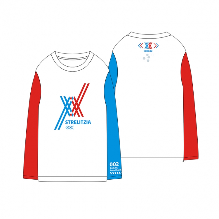 DARLING in the FRANXX Anime print fashion casual hooded sweater  from S to 3XL