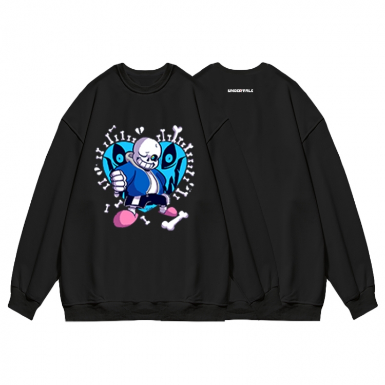 Undertale Anime print fashion casual thick hooded sweater  from S to 3XL