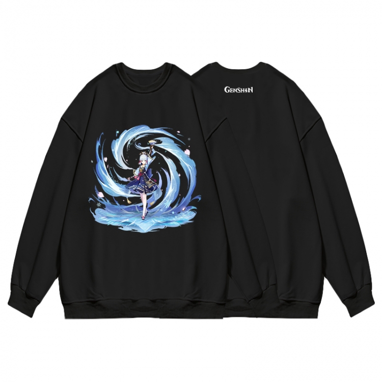 Genshin Impact Anime print fashion casual thick hooded sweater  from S to 3XL