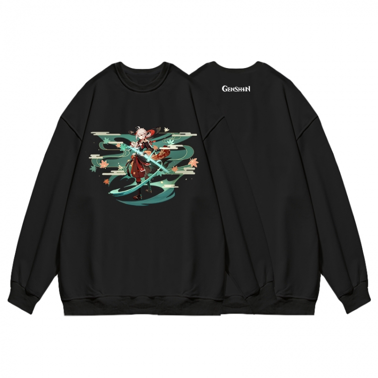Genshin Impact Anime print fashion casual thick hooded sweater  from S to 3XL