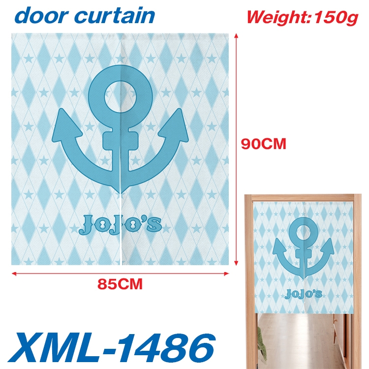 JoJos Bizarre Adventure Animation full-color curtain 85x90cm