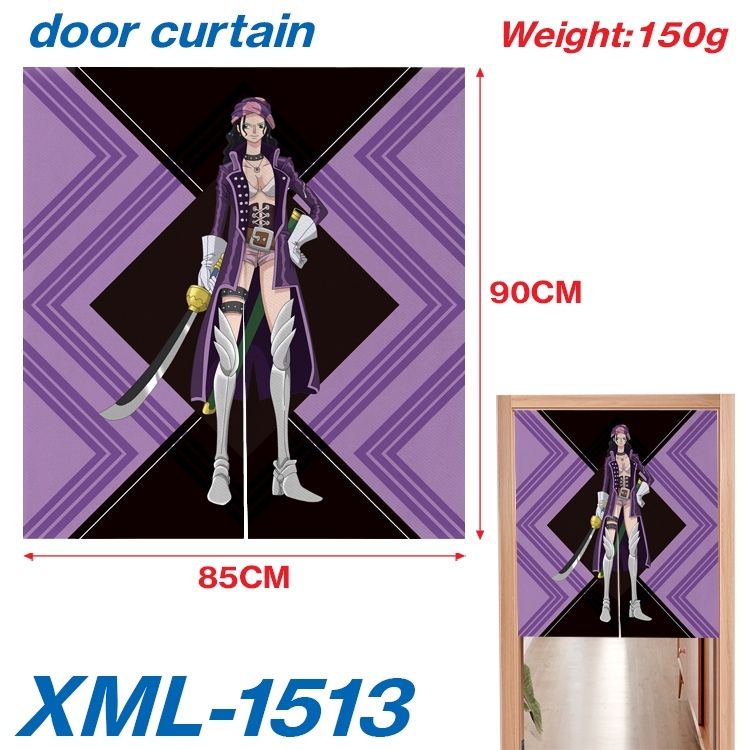 One Piece Animation full-color curtain 85x90cm XML-1513A