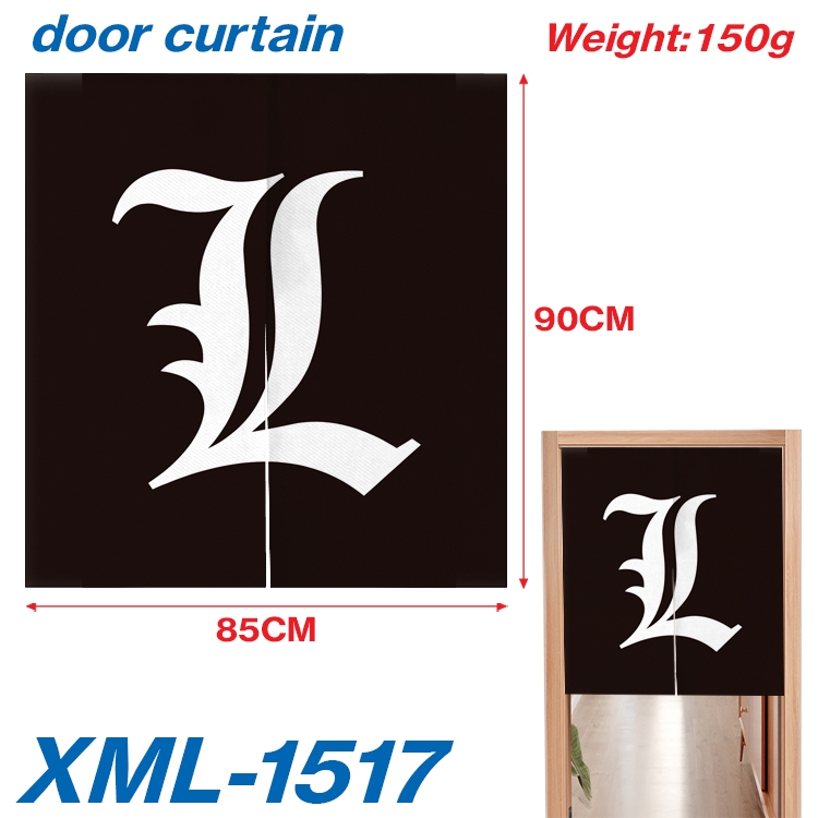 Death note Animation full-color curtain 85x90cm XML-1517A