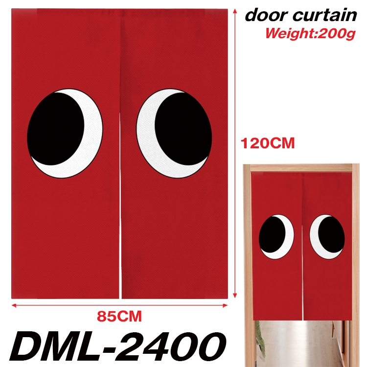 Rainbow friends  Animation full-color curtain 85x120CM DML-2400