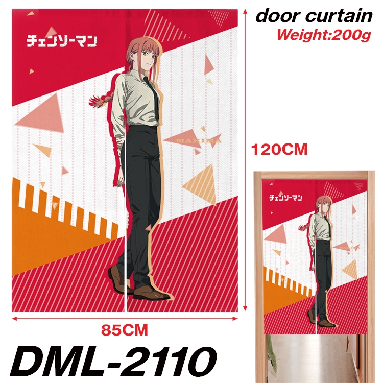 Chainsaw man Animation full-color curtain 85x120CM DML-2110