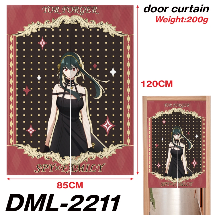 SPY×FAMILY Animation full-color curtain 85x120CM  DML-2211