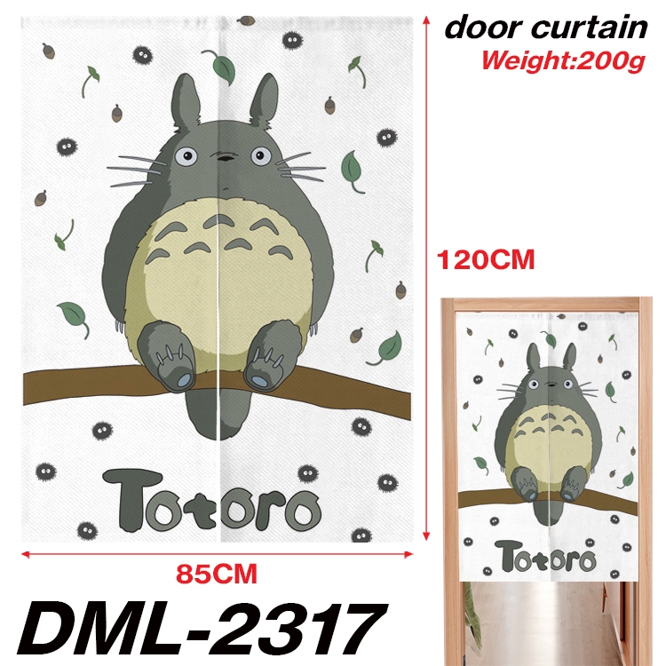 TOTORO Animation full-color curtain 85x120CM  DML-2317