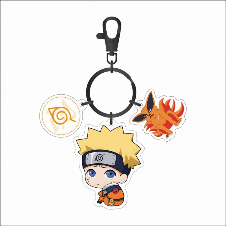 Naruto Epoxy Keychain Bag Pendant Decoration Ornament price for 2 pcs