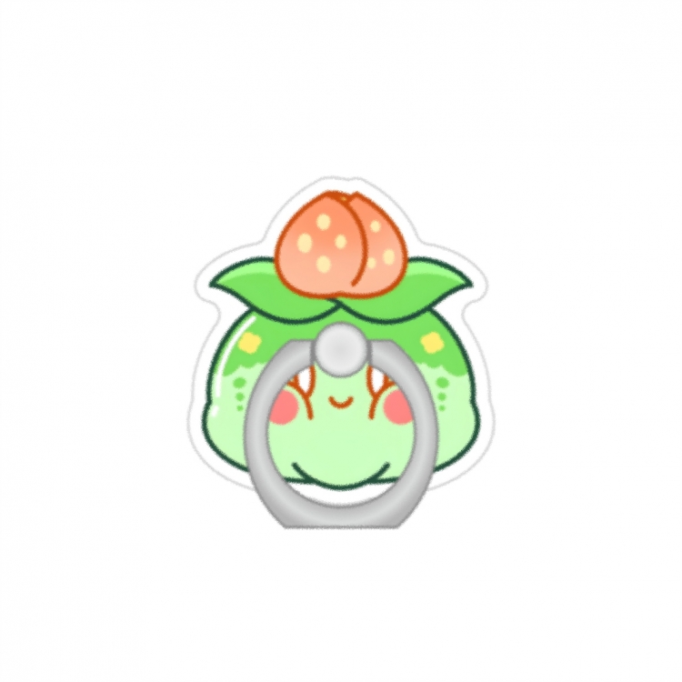 Genshin Impact Anime Peripheral Acrylic Ring Buckle Phone Holder price for 5 pcs