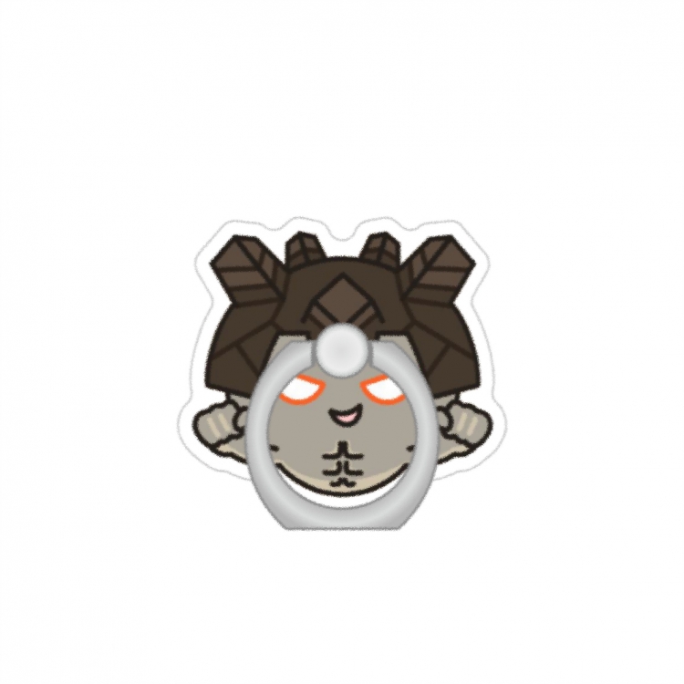 Genshin Impact Anime Peripheral Acrylic Ring Buckle Phone Holder price for 5 pcs