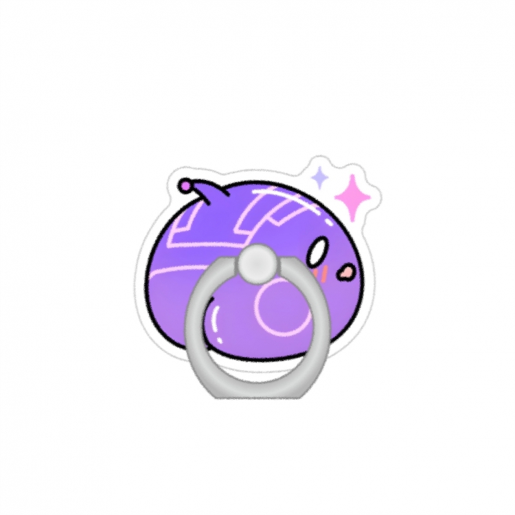 Genshin Impact Anime Peripheral Acrylic Ring Buckle Phone Holder price for 5 pcs