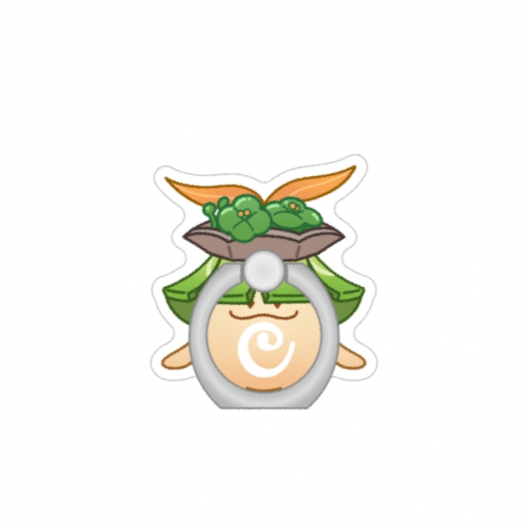 Genshin Impact Anime Peripheral Acrylic Ring Buckle Phone Holder price for 5 pcs