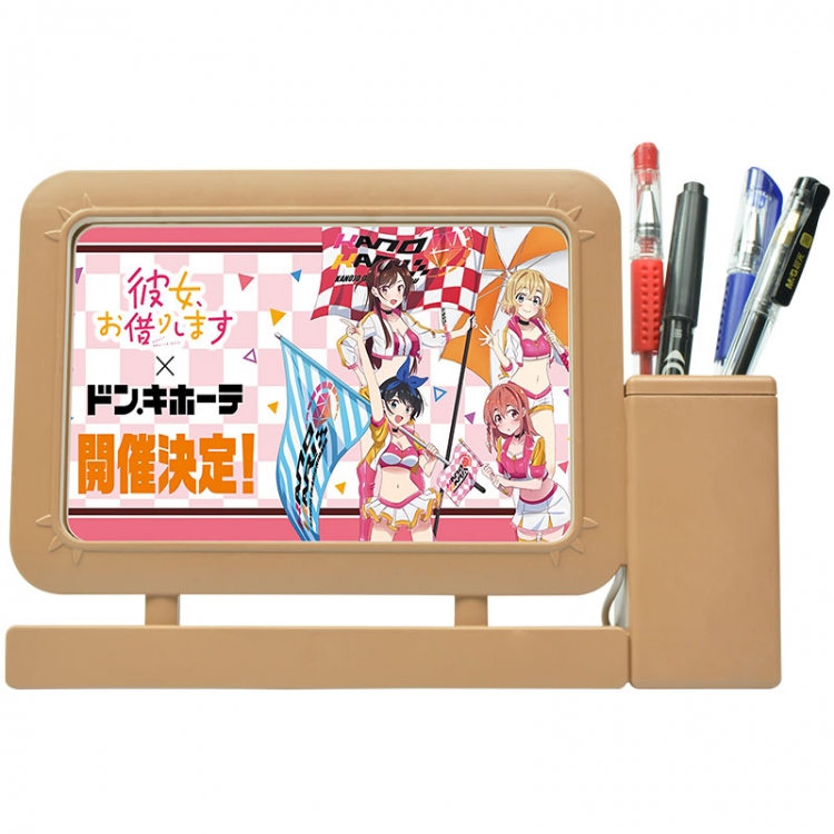 Rent-A-Girlfriend Acrylic Penholder Night Lamp 3mm Film