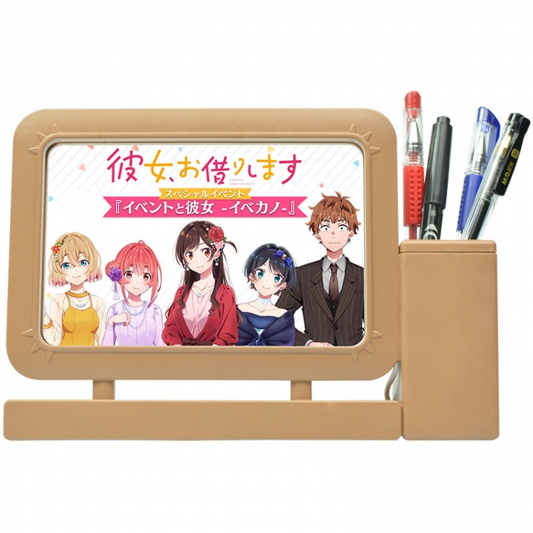 Rent-A-Girlfriend Acrylic Penholder Night Lamp 3mm Film