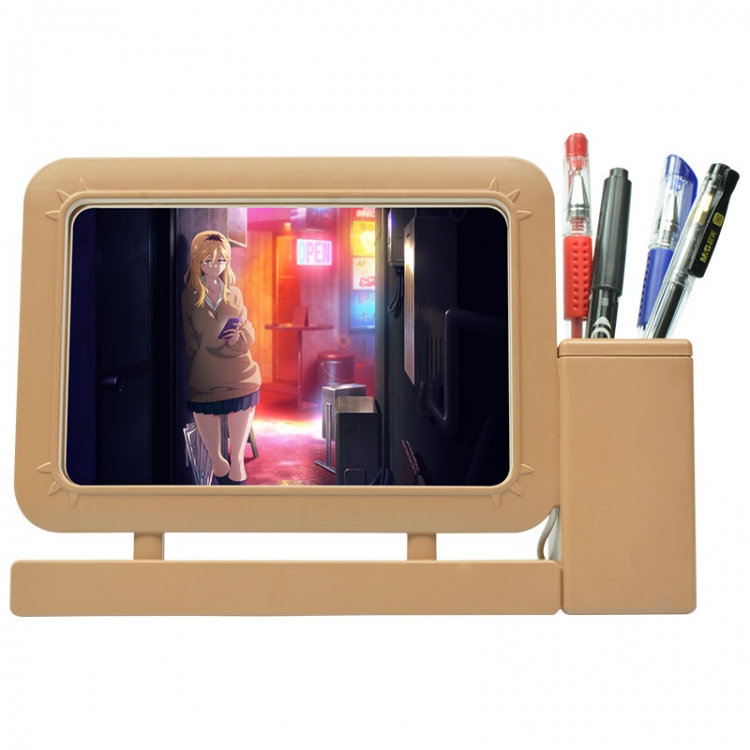 Call of the Night Anime Acrylic Penholder Night Lamp 3mm Film