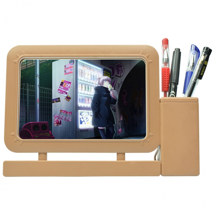 Call of the Night Anime Acrylic Penholder Night Lamp 3mm Film