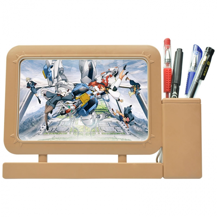 Gundam Anime Acrylic Penholder Night Lamp 3mm Film