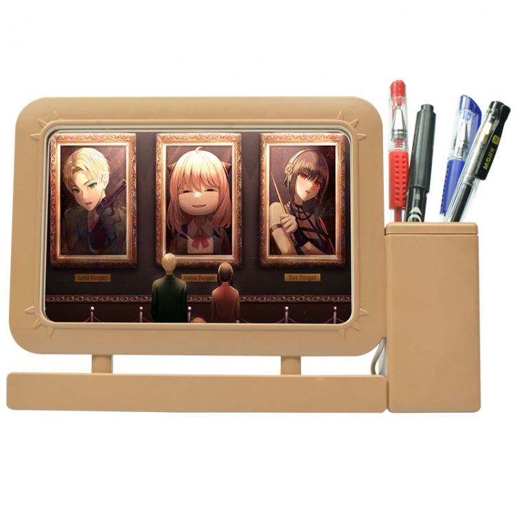 SPY×FAMILY Anime Acrylic Penholder Night Lamp 3mm Film