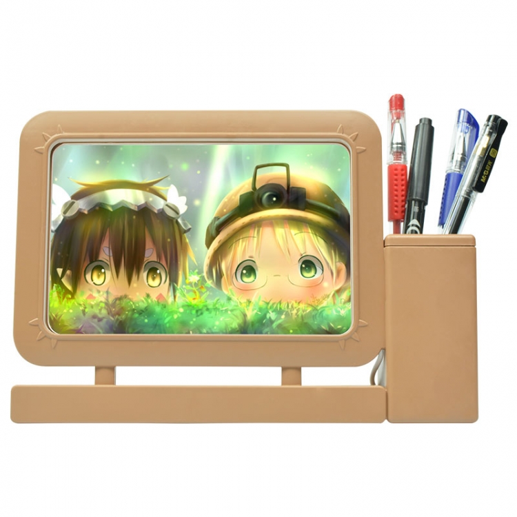 Made in Abyss Anime Acrylic Penholder Night Lamp 3mm Film