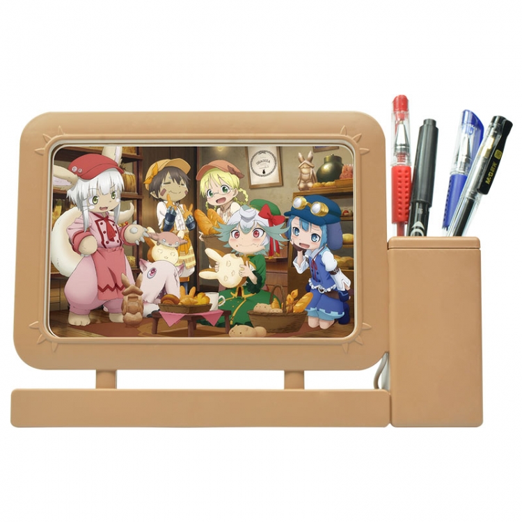 Made in Abyss Anime Acrylic Penholder Night Lamp 3mm Film