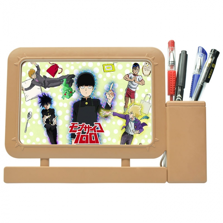 Mob Psycho 100 Anime Acrylic Penholder Night Lamp 3mm Film