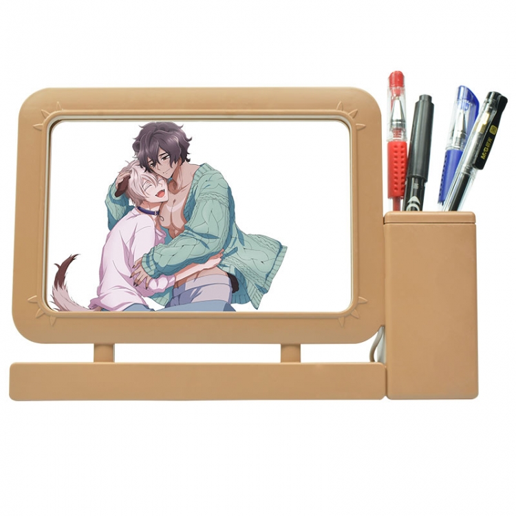 senlinlidexiongxianshengdongmianzhong Anime Acrylic Penholder Night Lamp 3mm Film