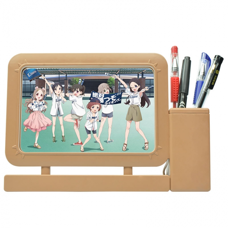 Encouragement of Climb Anime Acrylic Penholder Night Lamp 3mm Film