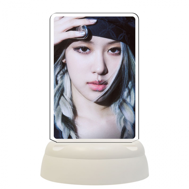 BLACKPINK Star Acrylic 3D night light Bluetooth speaker 124x124x193mm