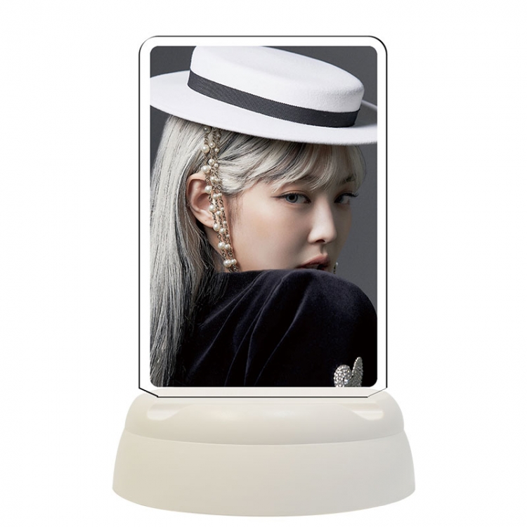 BLACKPINK Star Acrylic 3D night light Bluetooth speaker 124x124x193mm