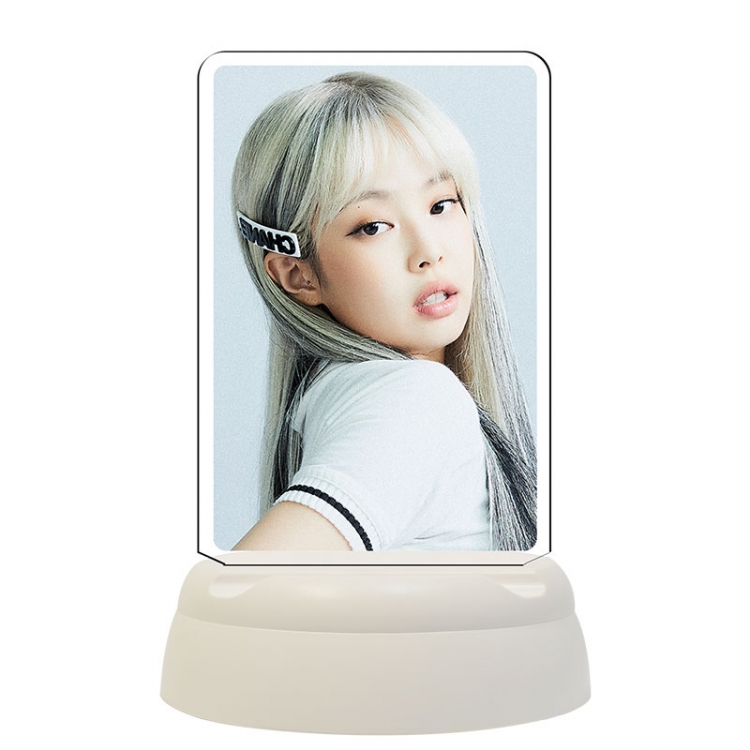 BLACKPINK Star Acrylic 3D night light Bluetooth speaker 124x124x193mm
