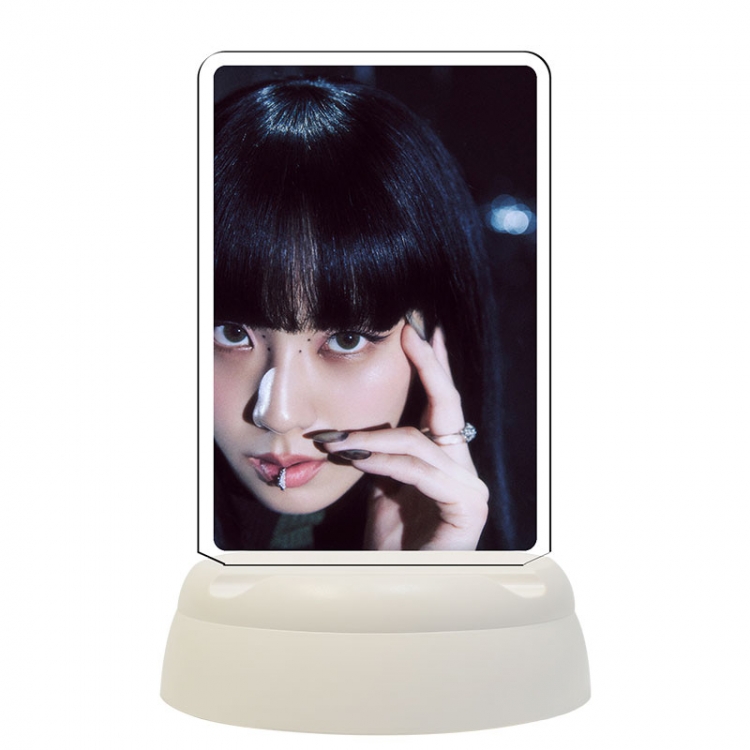 BLACKPINK Star Acrylic 3D night light Bluetooth speaker 124x124x193mm