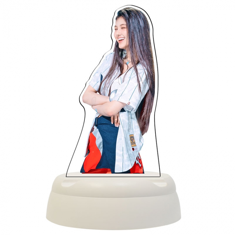 NewJeans Star Acrylic 3D night light Bluetooth speaker 124x124x193mm