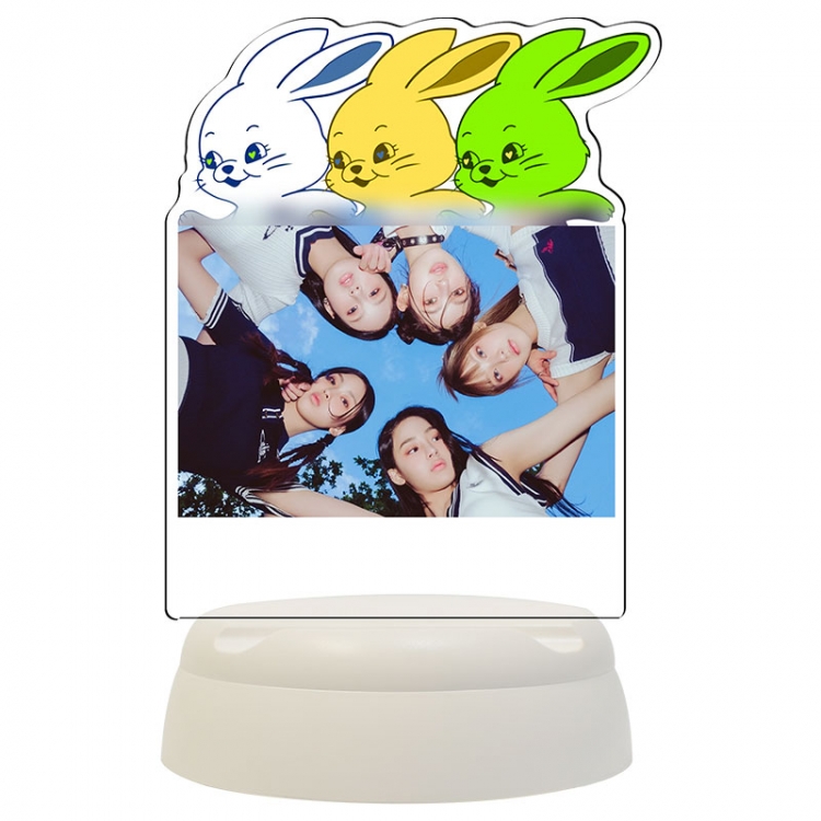 NewJeans Star Acrylic 3D night light Bluetooth speaker 124x124x193mm