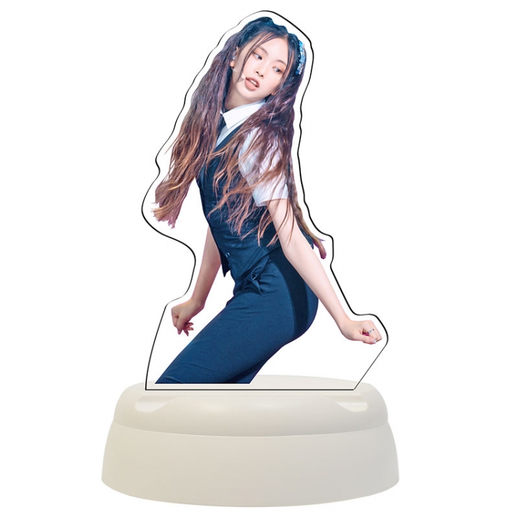 NewJeans Star Acrylic 3D night light Bluetooth speaker 124x124x193mm
