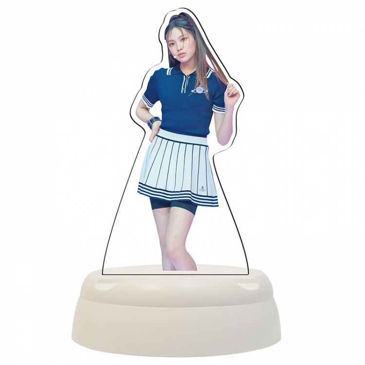 NewJeans Star Acrylic 3D night light Bluetooth speaker 124x124x193mm