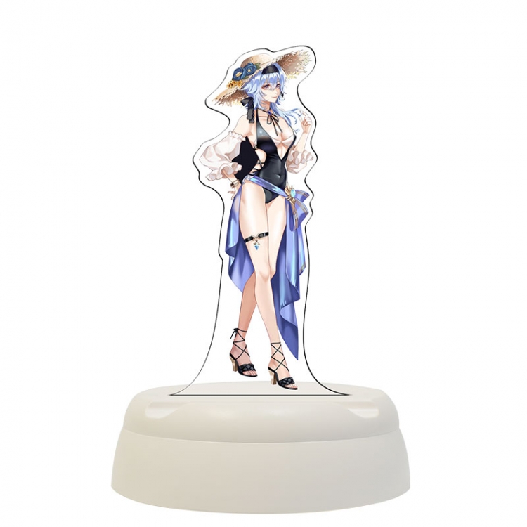 Genshin Impact  Acrylic 3D night light Bluetooth speaker around the game 124x124x193mm