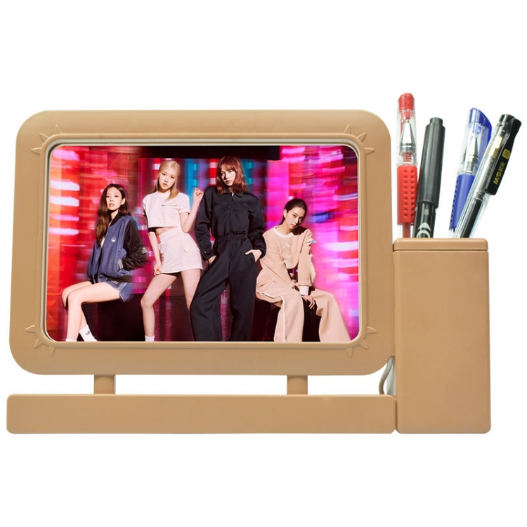 Blackpink Star Acrylic Penholder Night Light Mobile Phone Holder 3mm Lamp