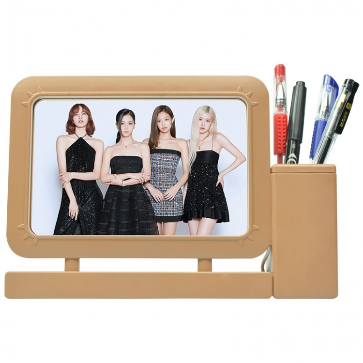 Blackpink Star Acrylic Penholder Night Light Mobile Phone Holder 3mm Lamp