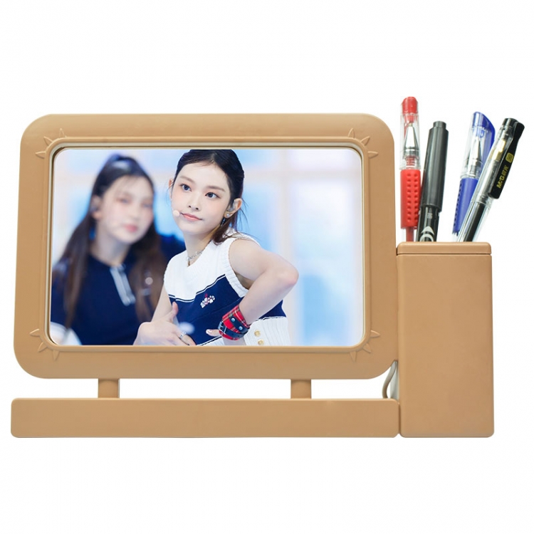 newjeans Star Acrylic Penholder Night Light Mobile Phone Holder 3mm Lamp