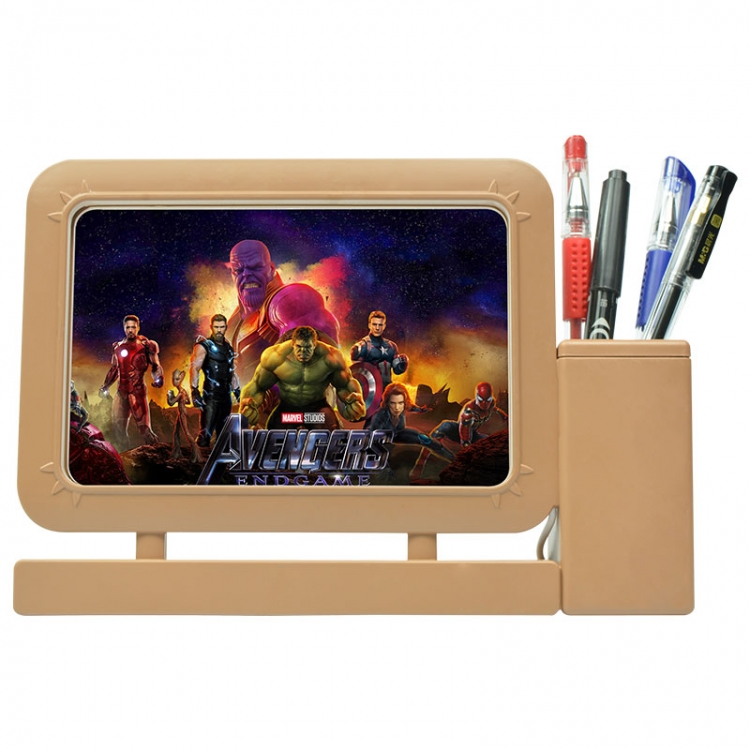 The avengers allianc Anime Acrylic Penholder Night Lamp 3mm Film