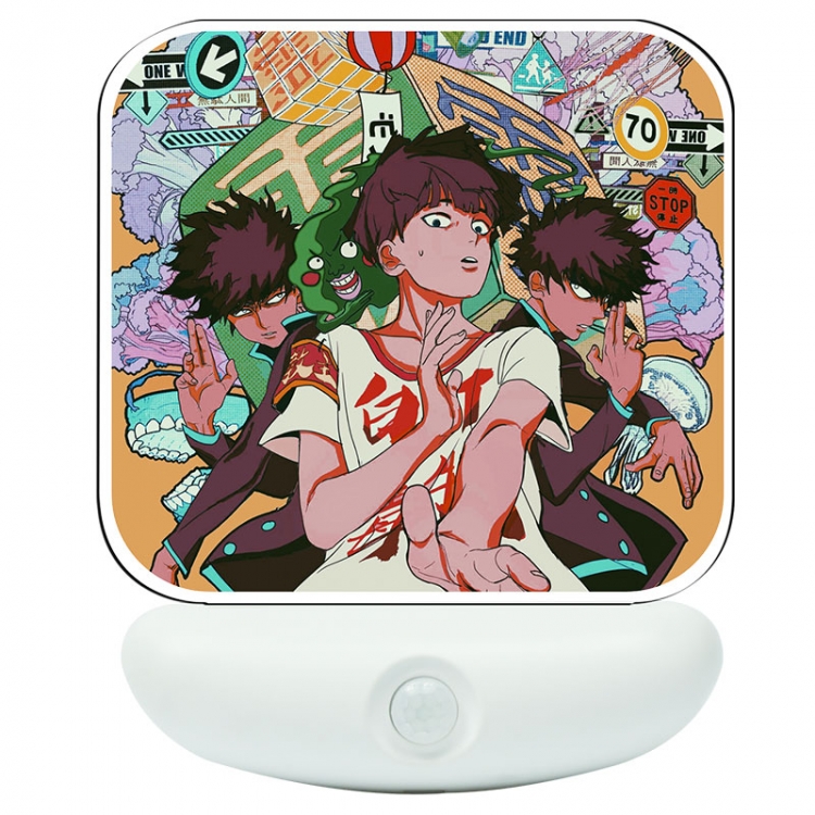 Mob Psycho 100 Cartoon charging induction night light box package 12X8cm